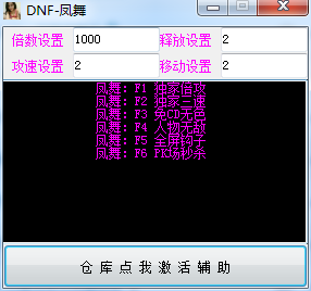 DNF龙凤V3.12独家过检测持续稳定奔放破解版