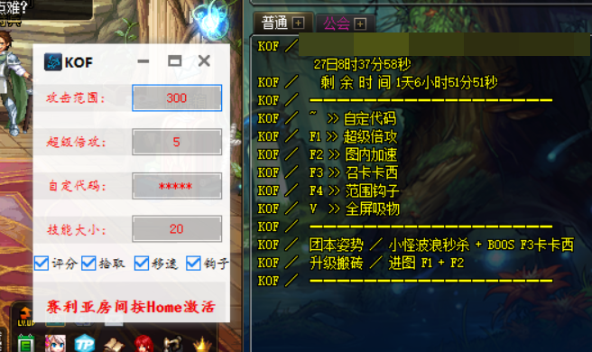 DNF暴雪半自动V4.27多功能辅助破解版
