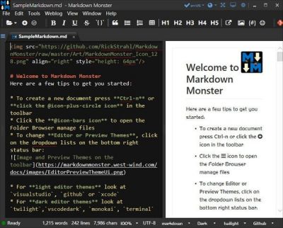 代码编辑查看器(Markdown Monster) v2.5.16.1官方版
