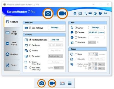 屏幕录像软件(ScreenHunter Pro) v7.0.483免费版