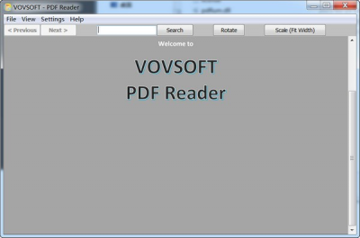 Vovsoft PDF Reader(pdf阅读器) v2.7官方版